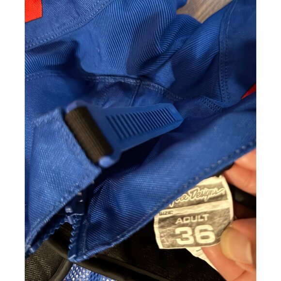 Troy Lee Designs Yamaha Blue Motorcross Pants Mens 36 - Picture 2 of 7